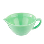 Birdseye view of Jadeite Mixing Bowl