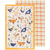 Now Designs Dishtowel Free Range s/2