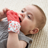 Itzy Ritzy Teething Mitts Strawberry