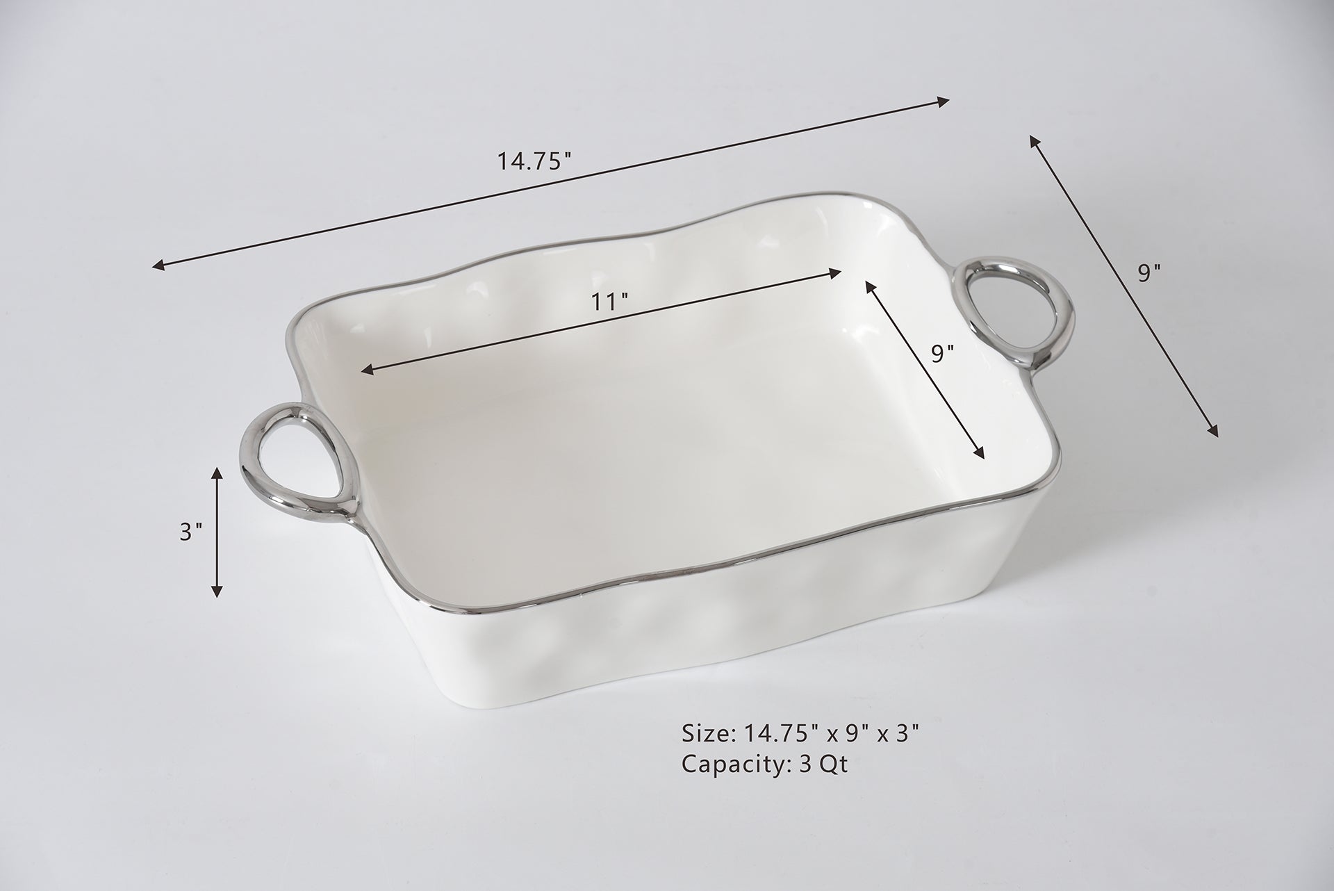 Pampa Bay 11x9" Rectangular Baking Dish