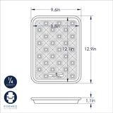 Nordic Ware Naturals Vintage Starburst  Quarter Sheet Pan