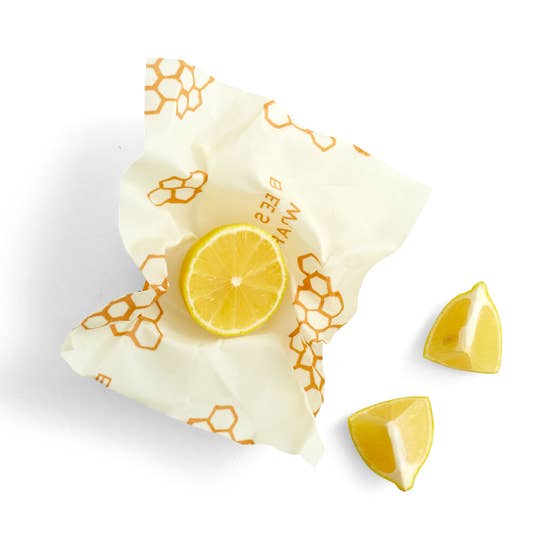 Bees Wrap Single Small with lemon slices
