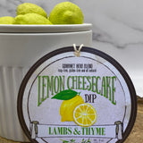 Lambs & Thyme Sweeter Dips Lemon Cheesecake