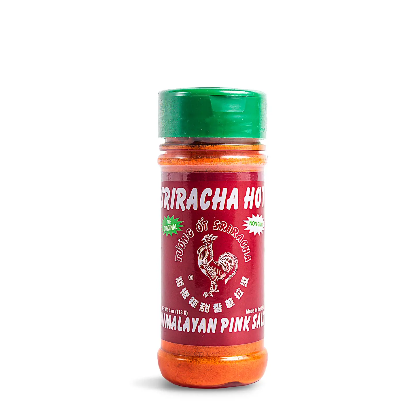 Everything Sriracha 4oz Shaker Sriracha Himalayan Pink Salt