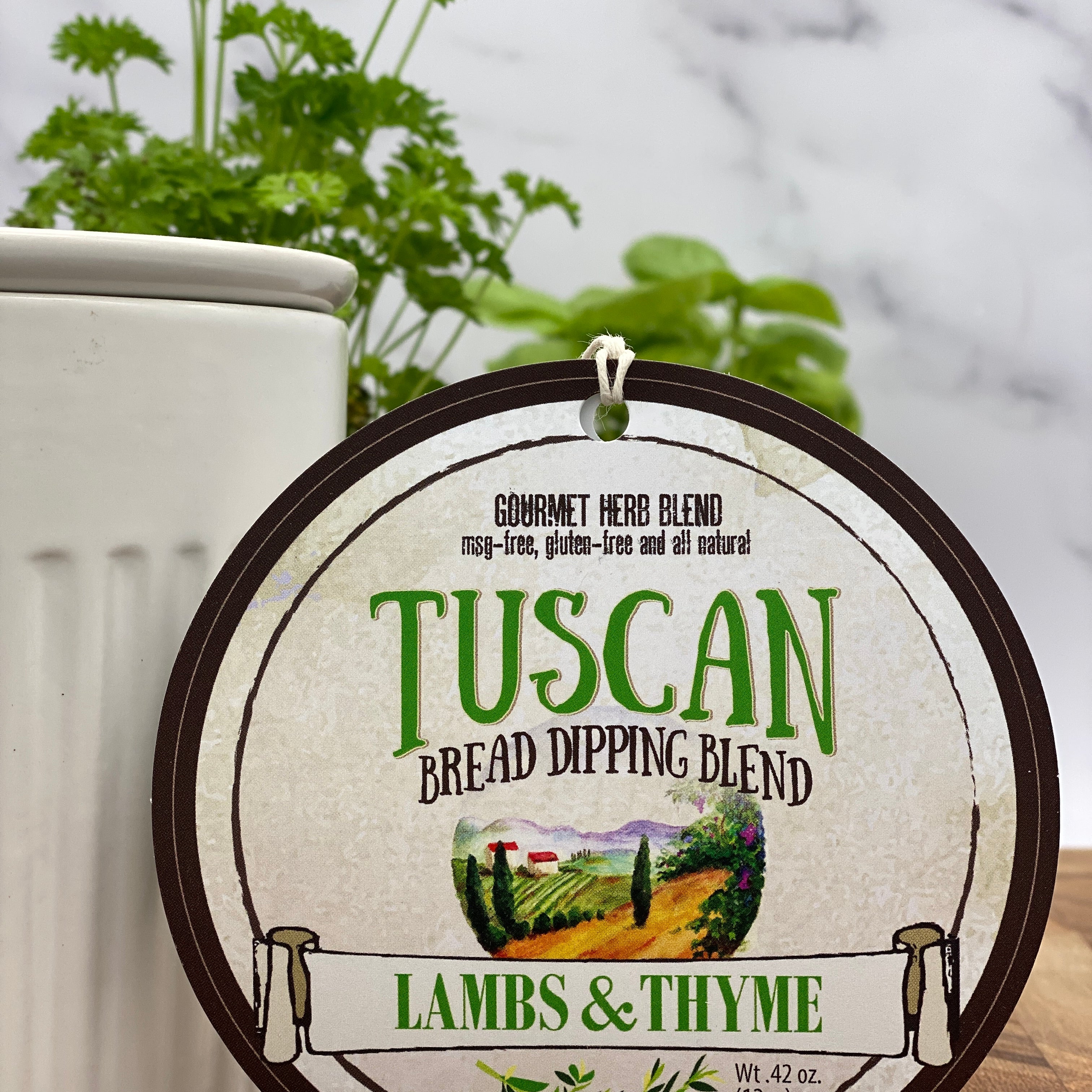 Lambs & Thyme Bread Dips Tuscan