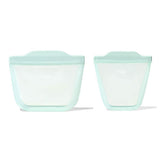 Oxo Tot Silicone Reusable Bag 2pc Mixed Snack Set