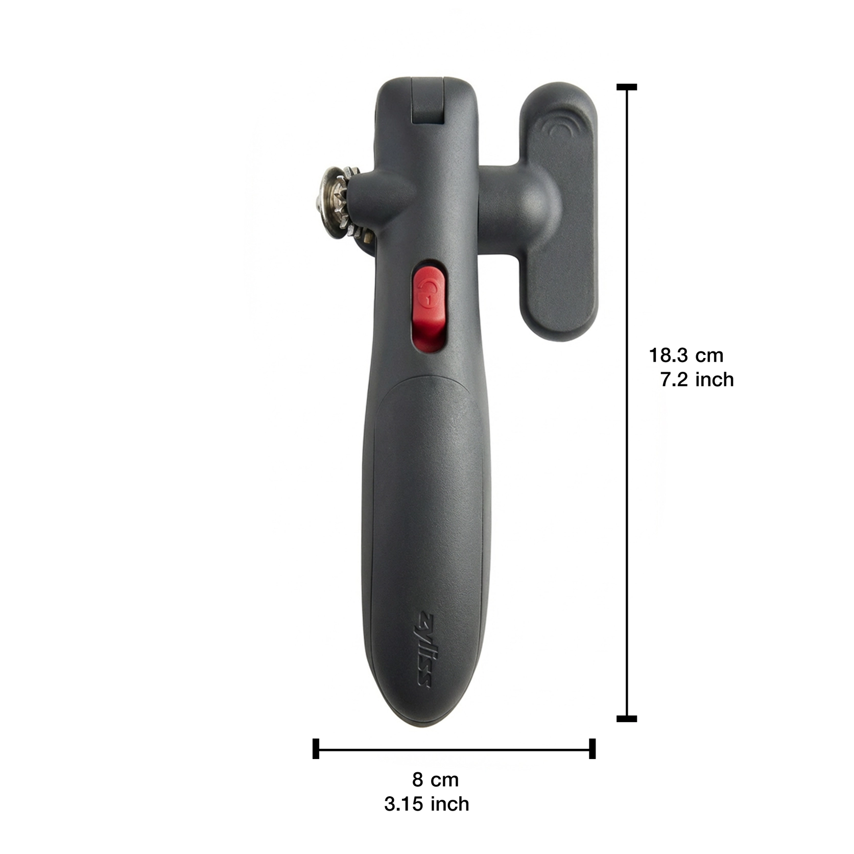 Zyliss Lock-n-Lift Can Opener Black