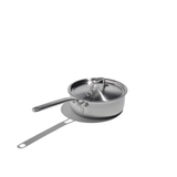 Heritage Steel 2qt Eater Saucepan w/Lid