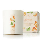 Thymes Mandarin Coriander Candle and packaging