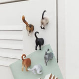 Kikkerland Cat Butt Magnets