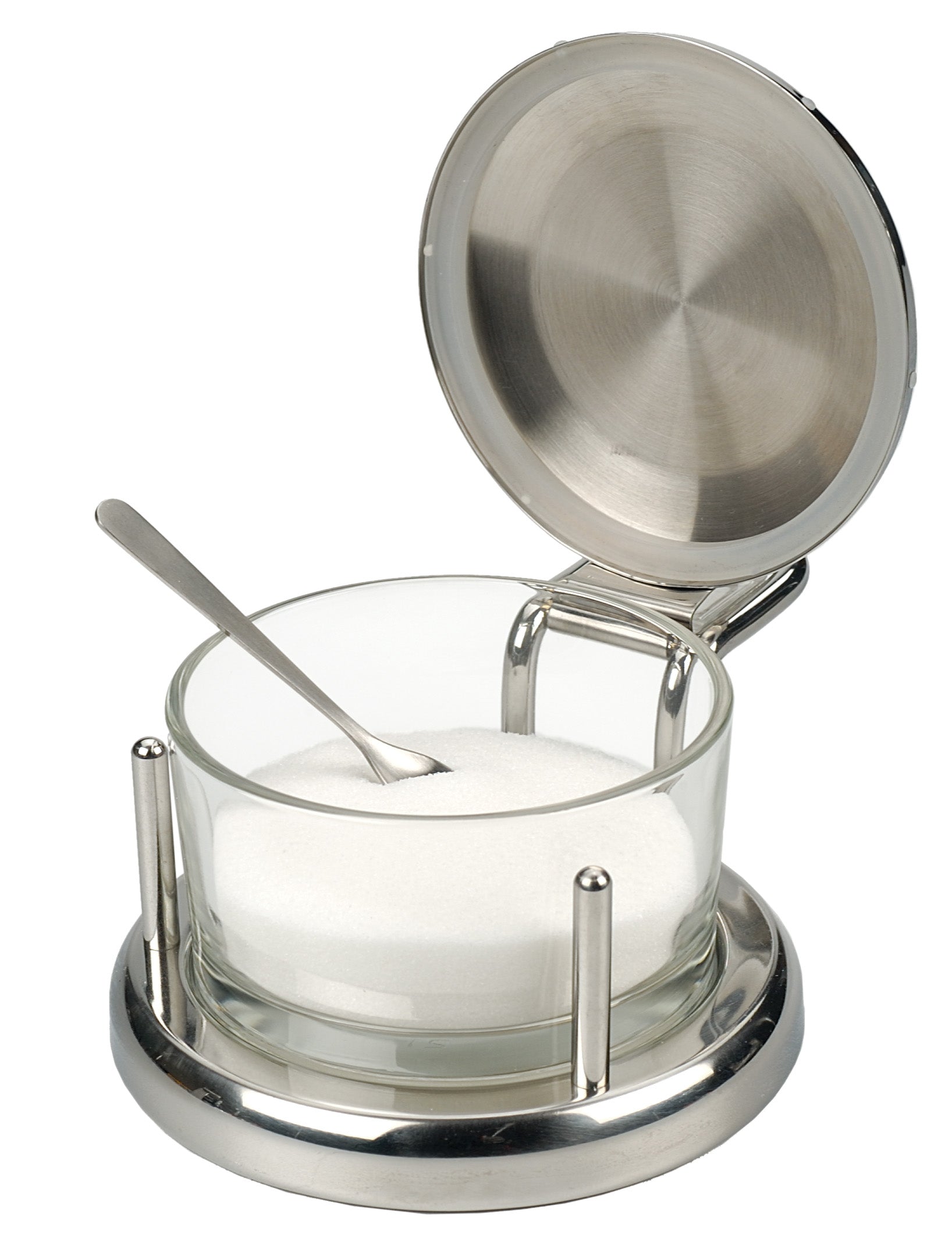 Salt Cellar with spoon and salt