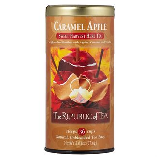  Picture Republic of Tea Caramel Apple Red Tea  Can