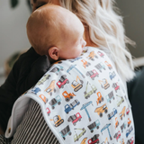 Copper Pearl Burp Cloth Set  Diesel