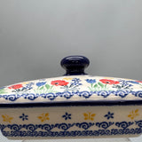 European Design Polish Pottery Butter Dish