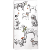 Mary Lake Thompson Holiday Vintage Dogs Towel