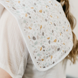 Copper Pearl Burp Cloth Set  Rex