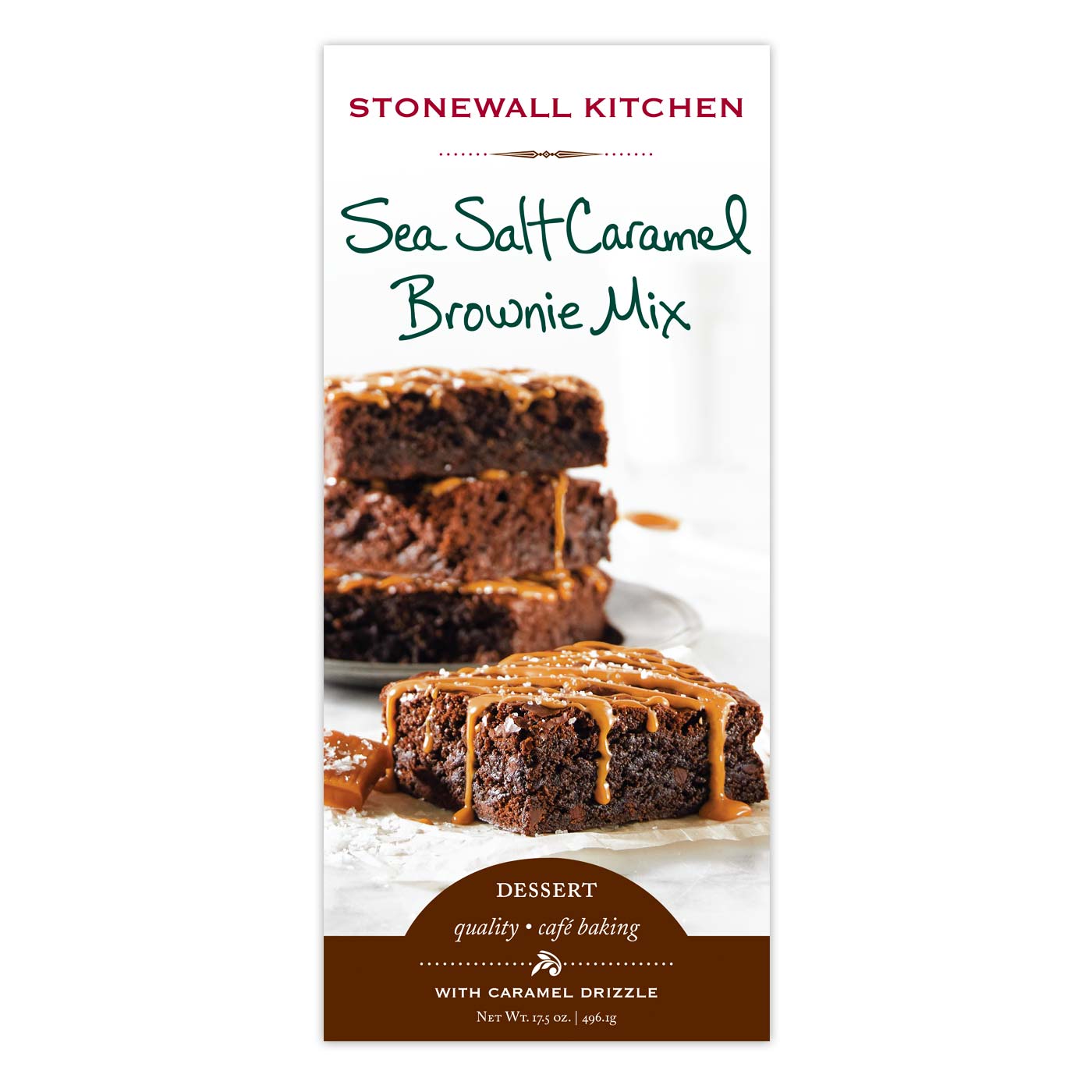 Stonewall Kitchen Brownie Sea Salt Caramel Mix
