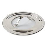 RSVP Universal Lid 5.5 - 9 in with Glass