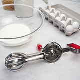 RSVP Antique Egg Beater Red