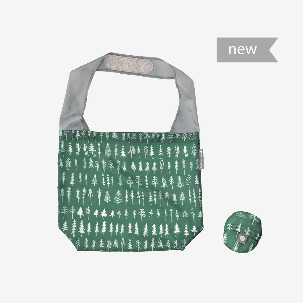 Flip & Tumble Reusable Shop Bag Evergreen