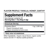 Republic of Tea Organic Honeybush Vanilla Turmeric