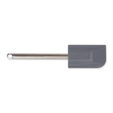 RSVP Silicone Spatula w/SS Handle Large Gray