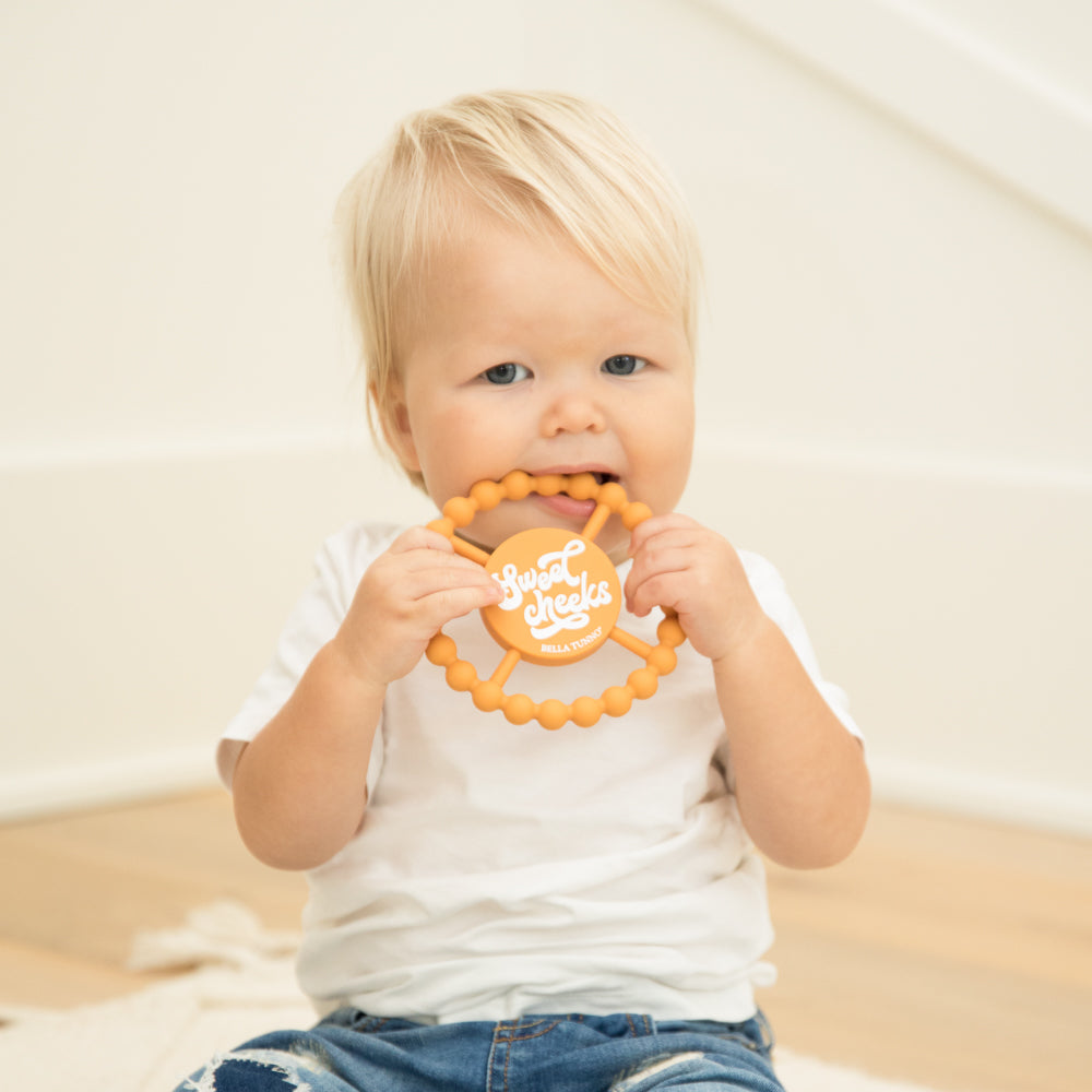 Bella Tunno Sweet Cheeks Happy Teether