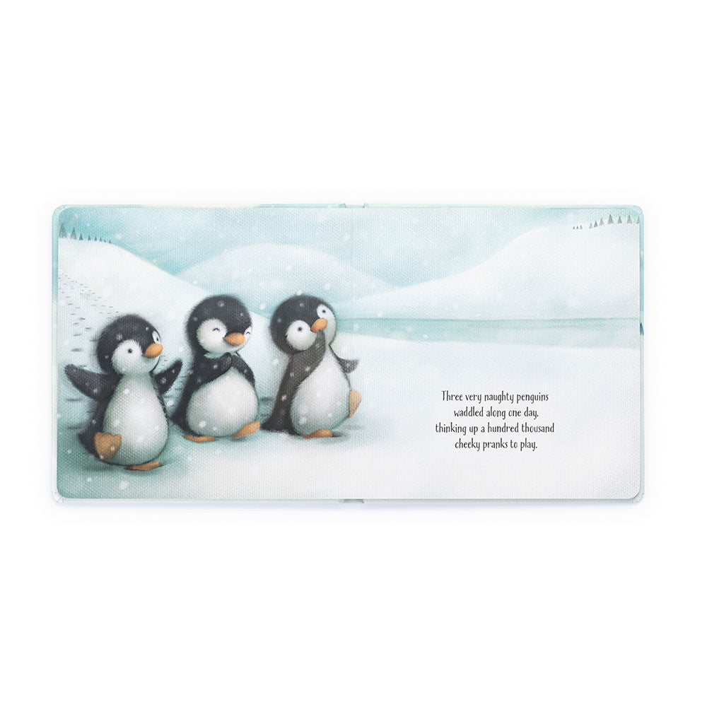 Jellycat Books Naughty Penguins