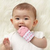 Itzy Ritzy Teething Mitts Bow