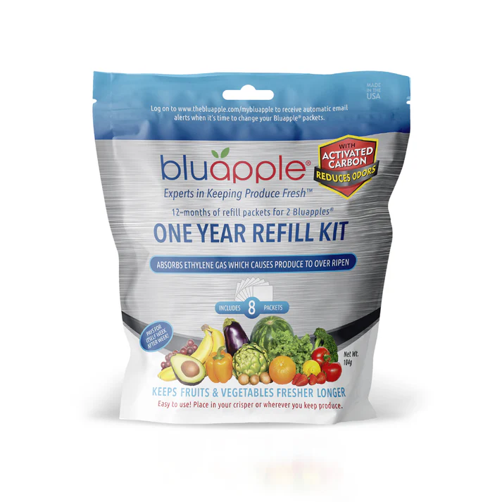 Bluapple One year Refill Kit packaging
