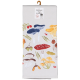 Now Designs Dishtowel Field Mushrooms