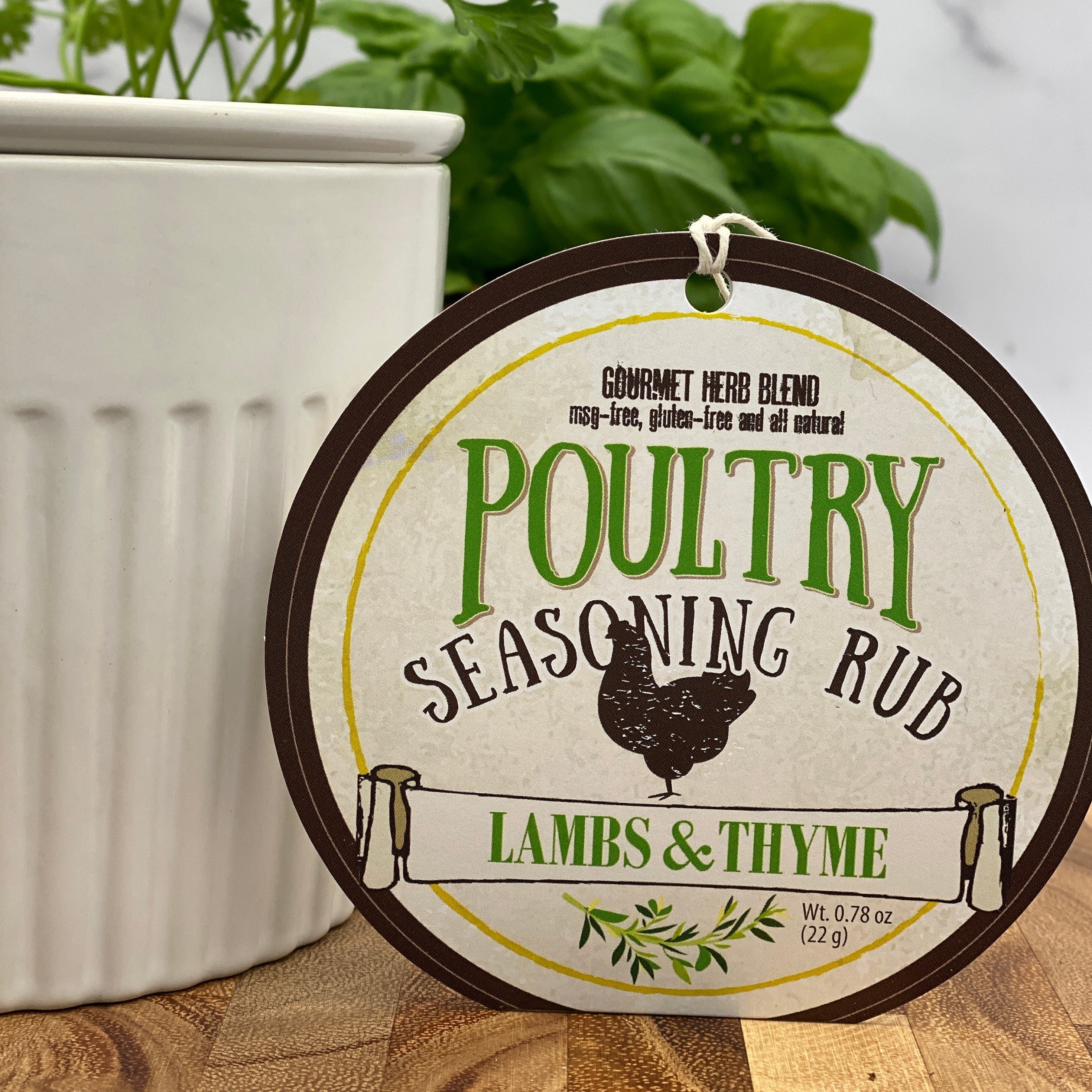 Lambs & Thyme Rub Poultry Seasoning