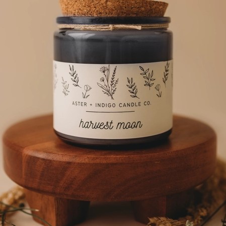 Aster & Indigo Candle Harvest Moon