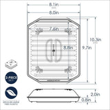 Nordic Ware Compact Bacon Tray w/Lid