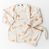 Calla The Grayson Long Sleeve Bib Milk & Cookies