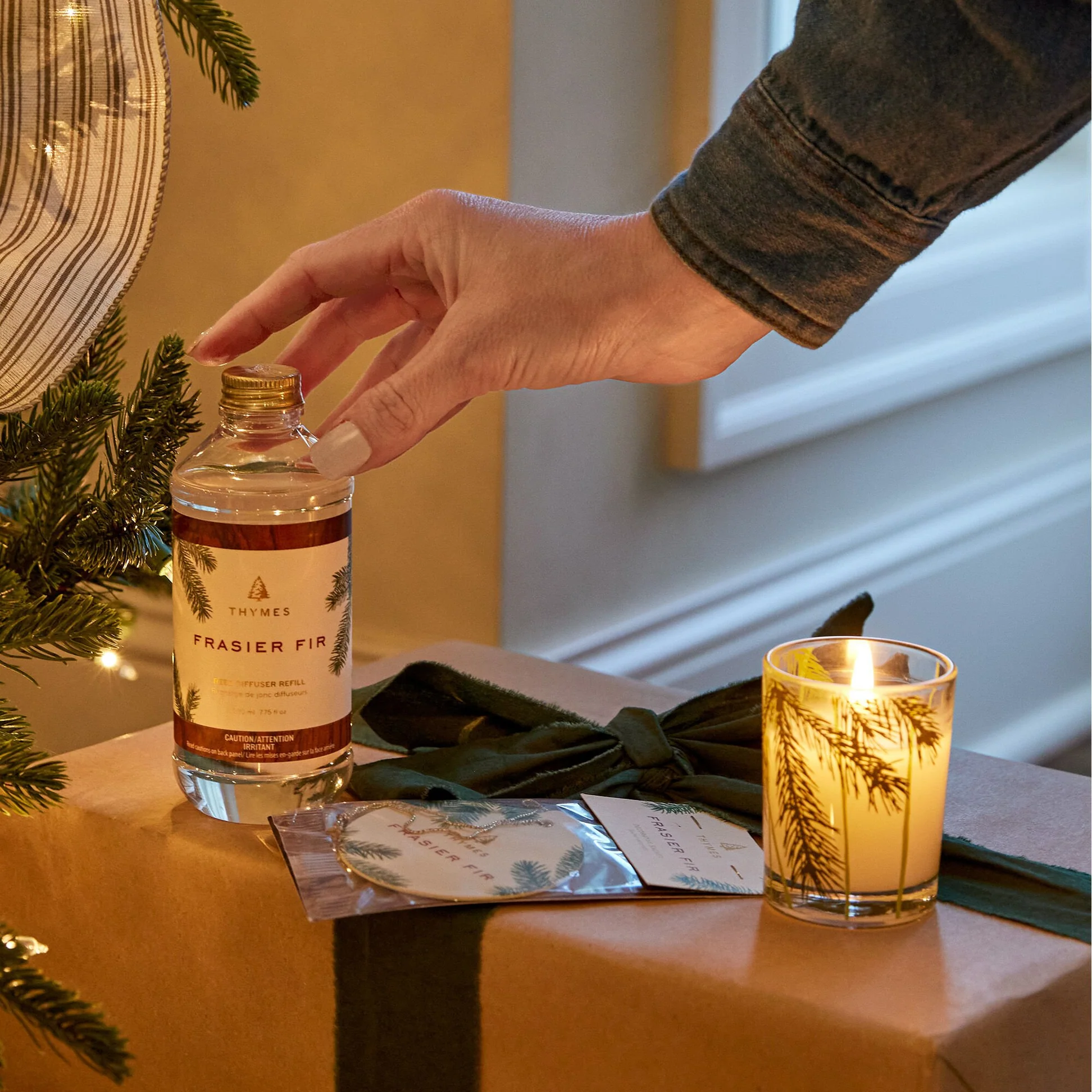 Thymes Frasier Fir Reed Diffuser Oil Refill