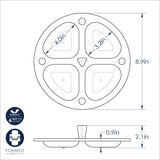 Nordic Ware Four Egg Poach Insert