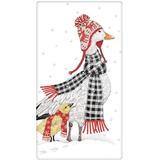 Mary Lake Thompson Winter Goose Bagged Towel