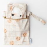 Calla The Grayson Long Sleeve Bib Milk & Cookies