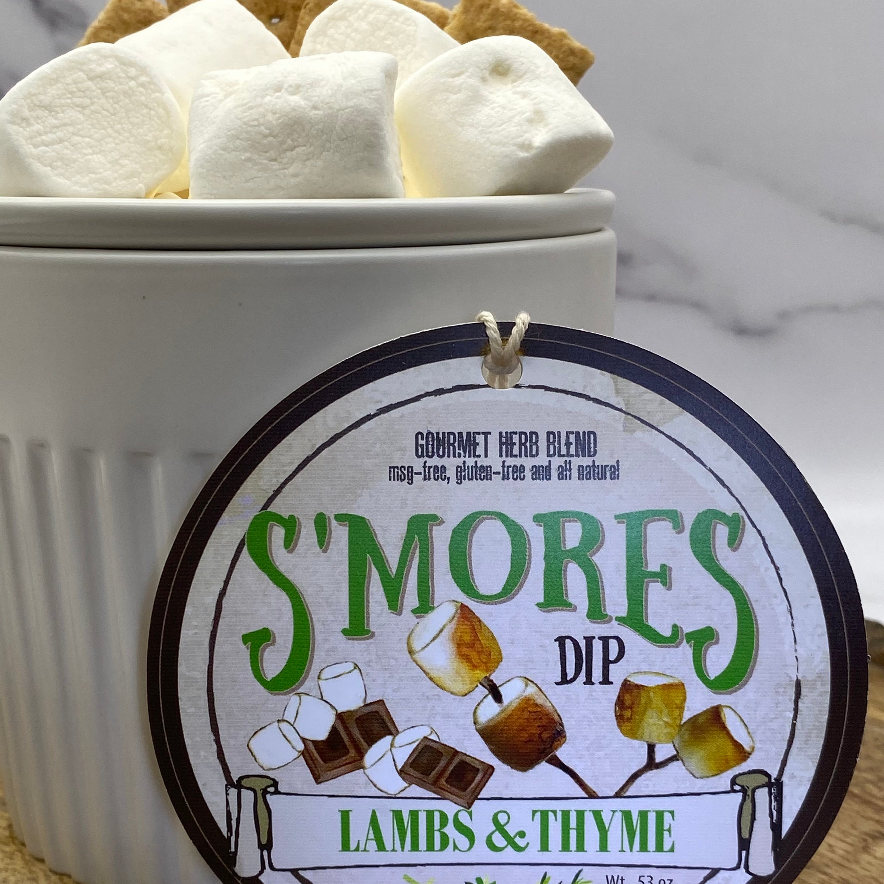 Lambs & Thyme Sweeter Dips  S'mores