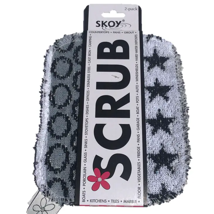 Skoy Scrub 2Pk Monochromatic in Packaging