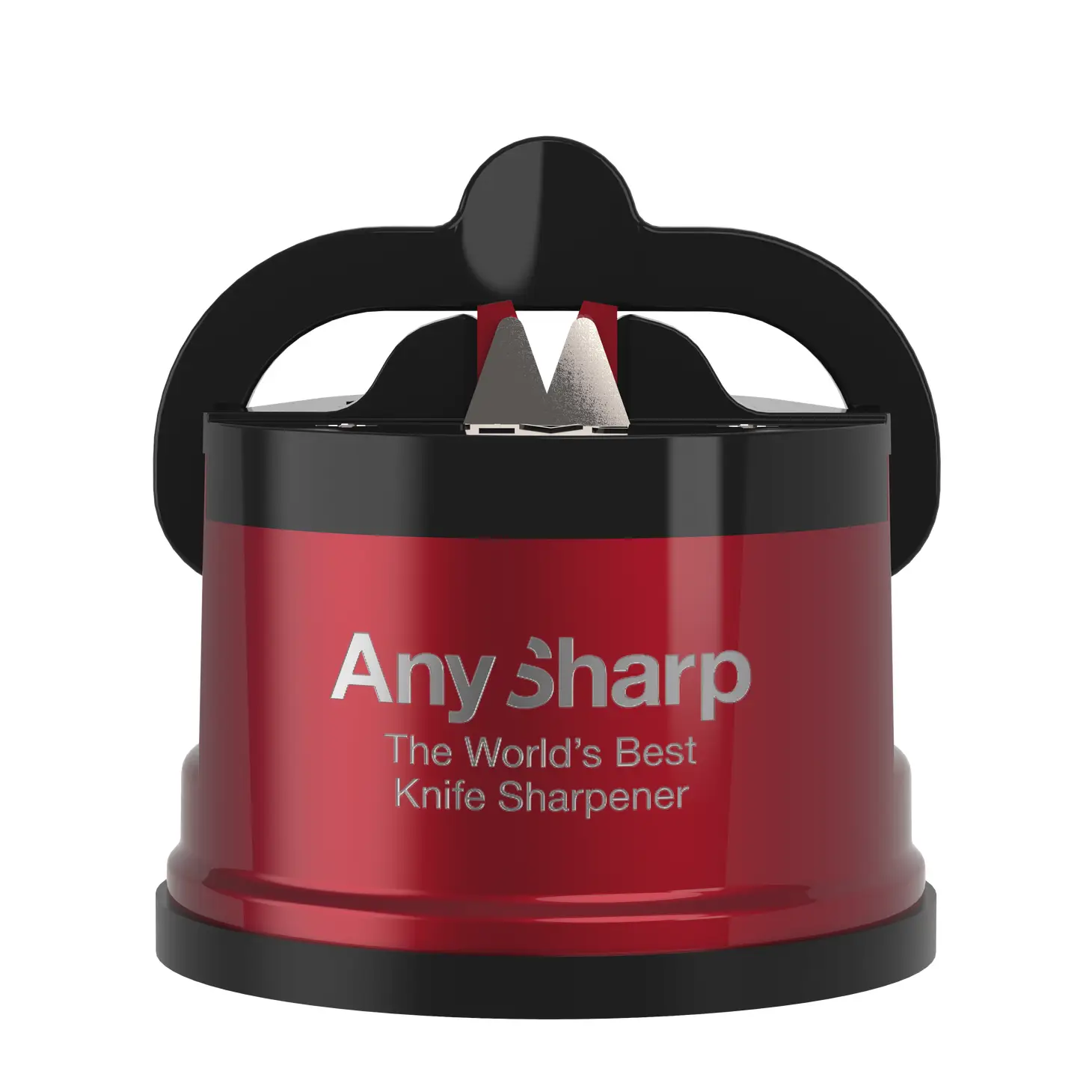AnySharp Knife Sharpener Pro in color Metallic Red