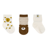 Robeez Socks 3Pk Oh Honey! 6-12