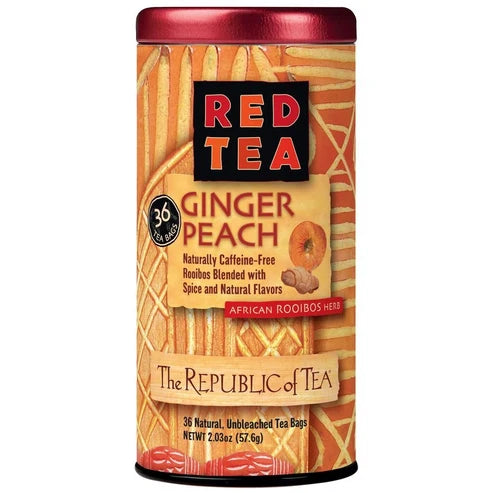 Republic of Tea Ginger Peach Red Tea Bags