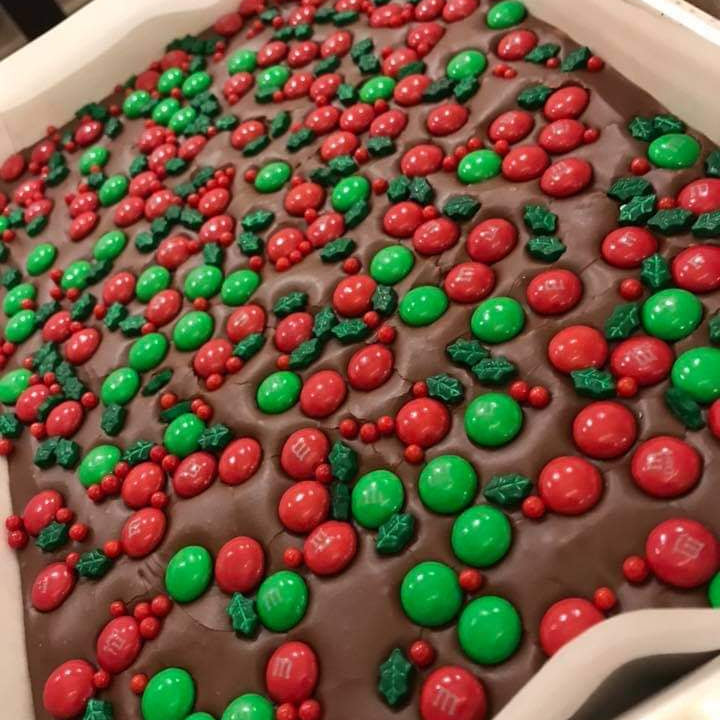 Full Pan of Bekah Kate's Christmas Fudge_yummy!