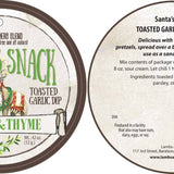 Lambs & Thyme Holiday Dips Santa's Snack