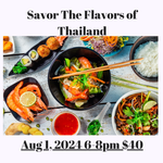 Savor the Flavors of Thailand Class Poster