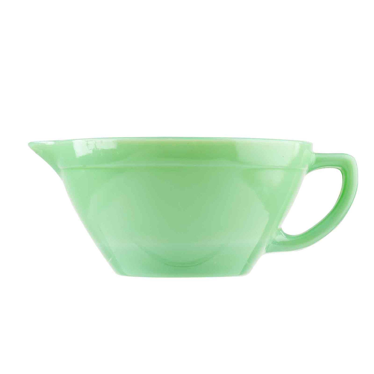 Side view of Jadeite Mixing Bowl