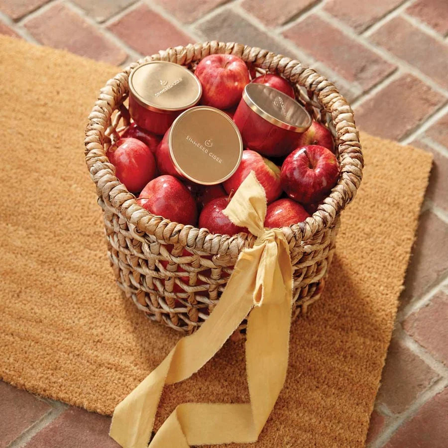Thymes Simmered Cider Candle Tin with Gold Lid 6.5oz