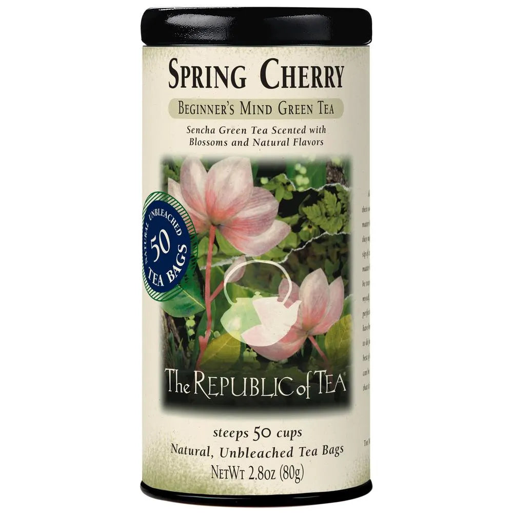 Republic of Tea Spring Cherry Green